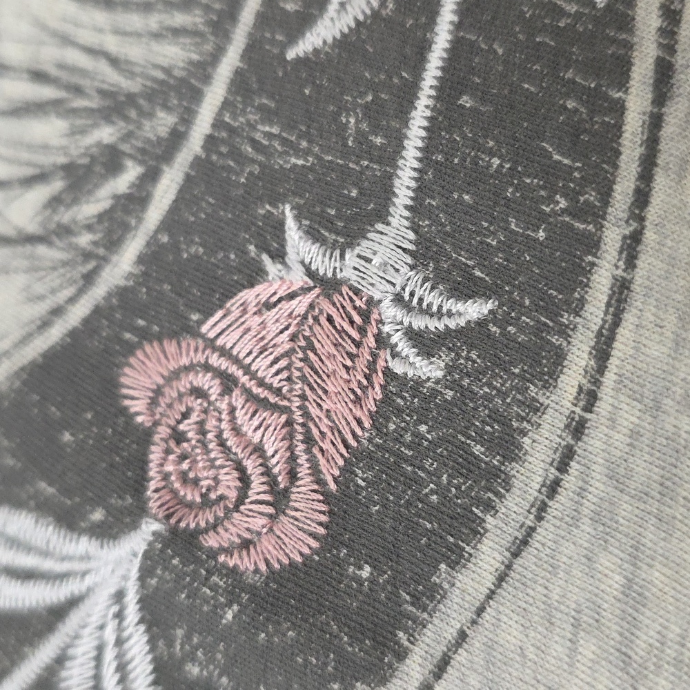 Floral Mushroom Moon Relaxed Heritage Jersey Tank - Picture 4 of 7